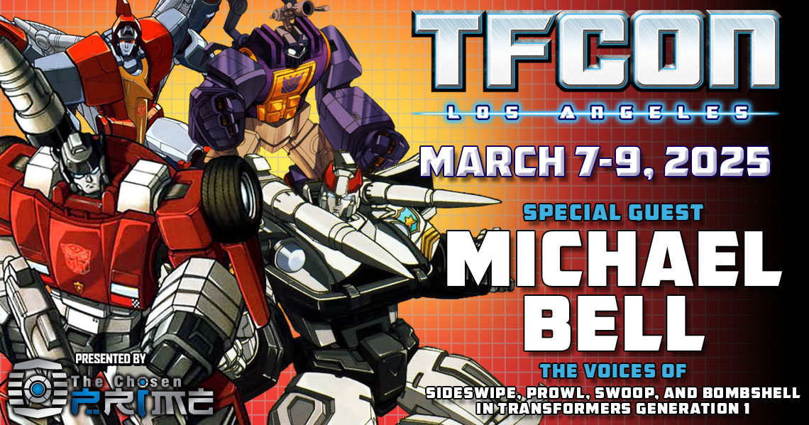 Transformers voice actor Michael Bell to attend TFcon Los Angeles 2025