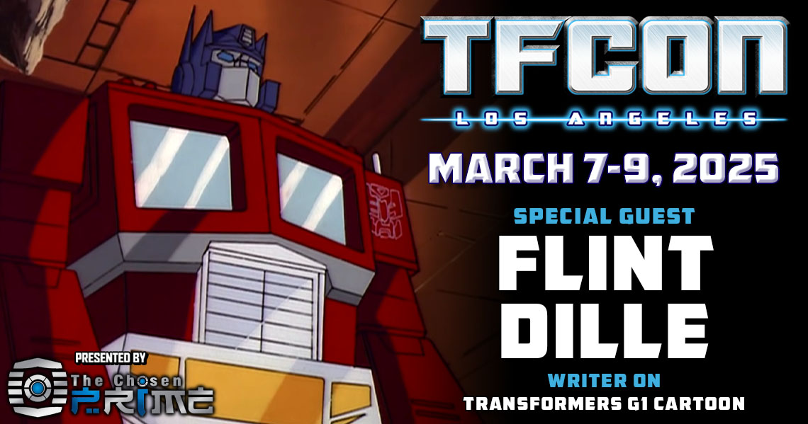 Transformers writer Flint Dille to attend TFcon Los Angeles 2025