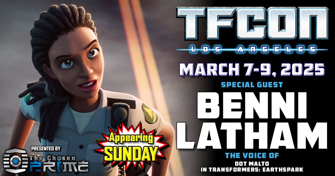 Transformers voice actor Benni Latham to attend TFcon Los Angeles 2025