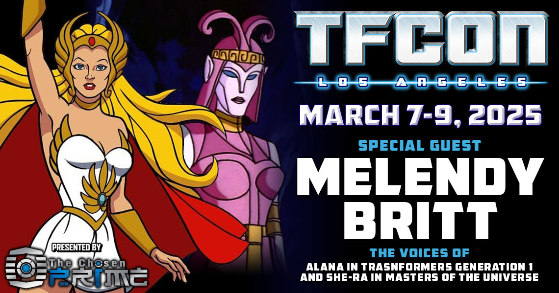 Transformers voice actor Melendy Britt to attend TFcon Los Angeles 2025