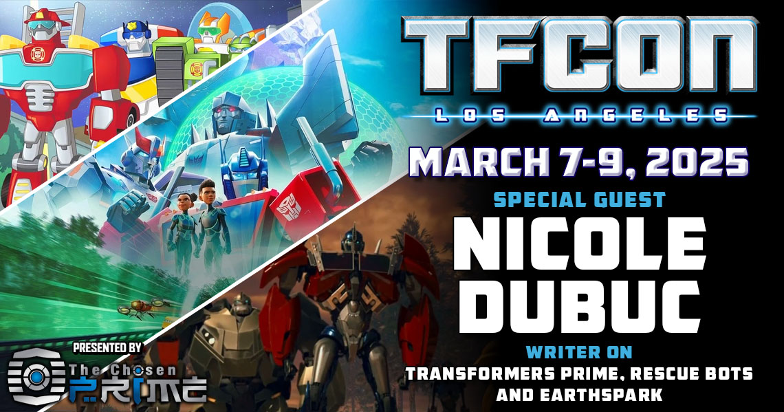 Transformers writer and voice actor Nicole Dubuc to attend TFcon Los Angeles 2025